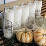 DIY Spooky Halloween Candles