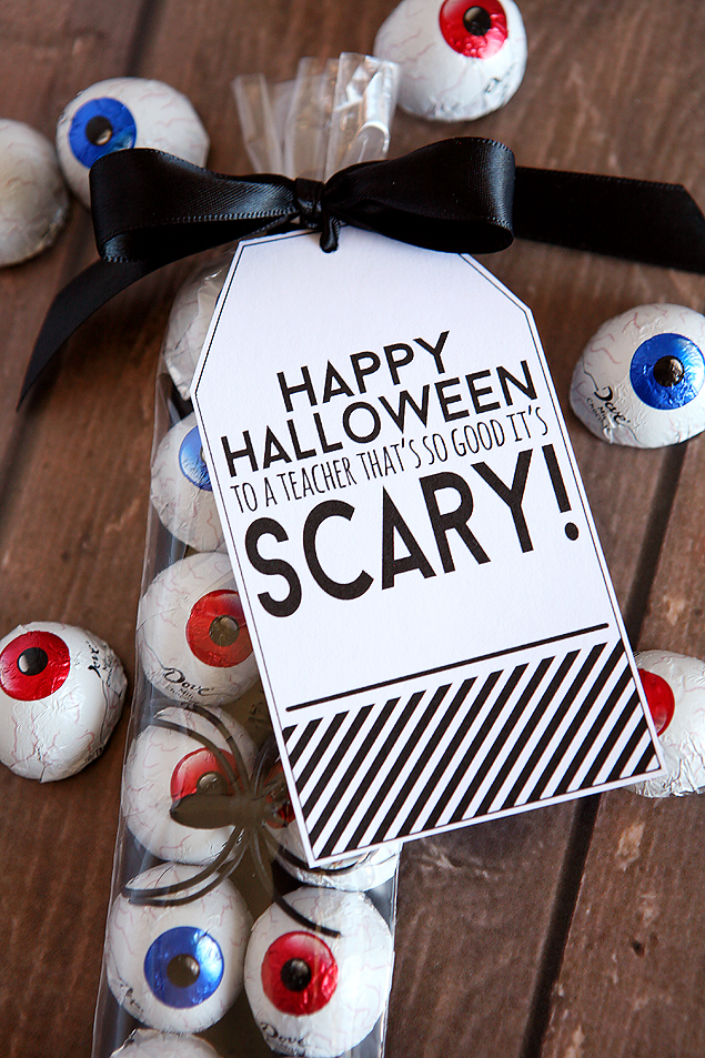 Fun little Halloween gift for teachers. 