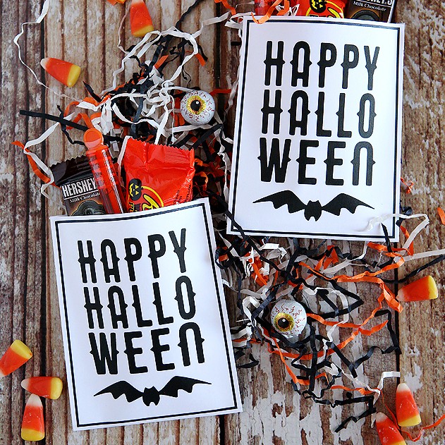 Happy Halloween Printables - Eighteen25