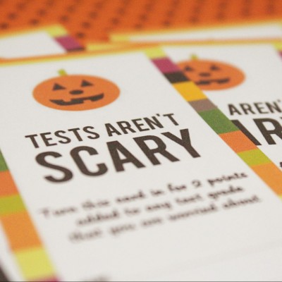 Tests Aren’t Scary Teacher Printables