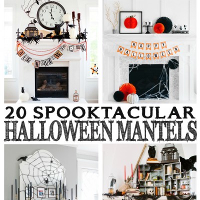 20 Spooktacular Halloween Mantels