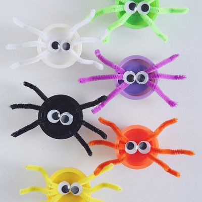 Play-Doh Spiders