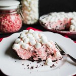 Chocolate Peppermint Marshmallow Pie