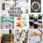 Free Thanksgiving Printables To Print Today