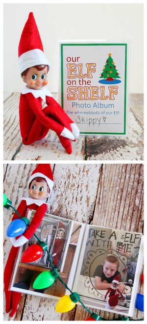 DIY Elf On The Shelf Photo Album - Eighteen25