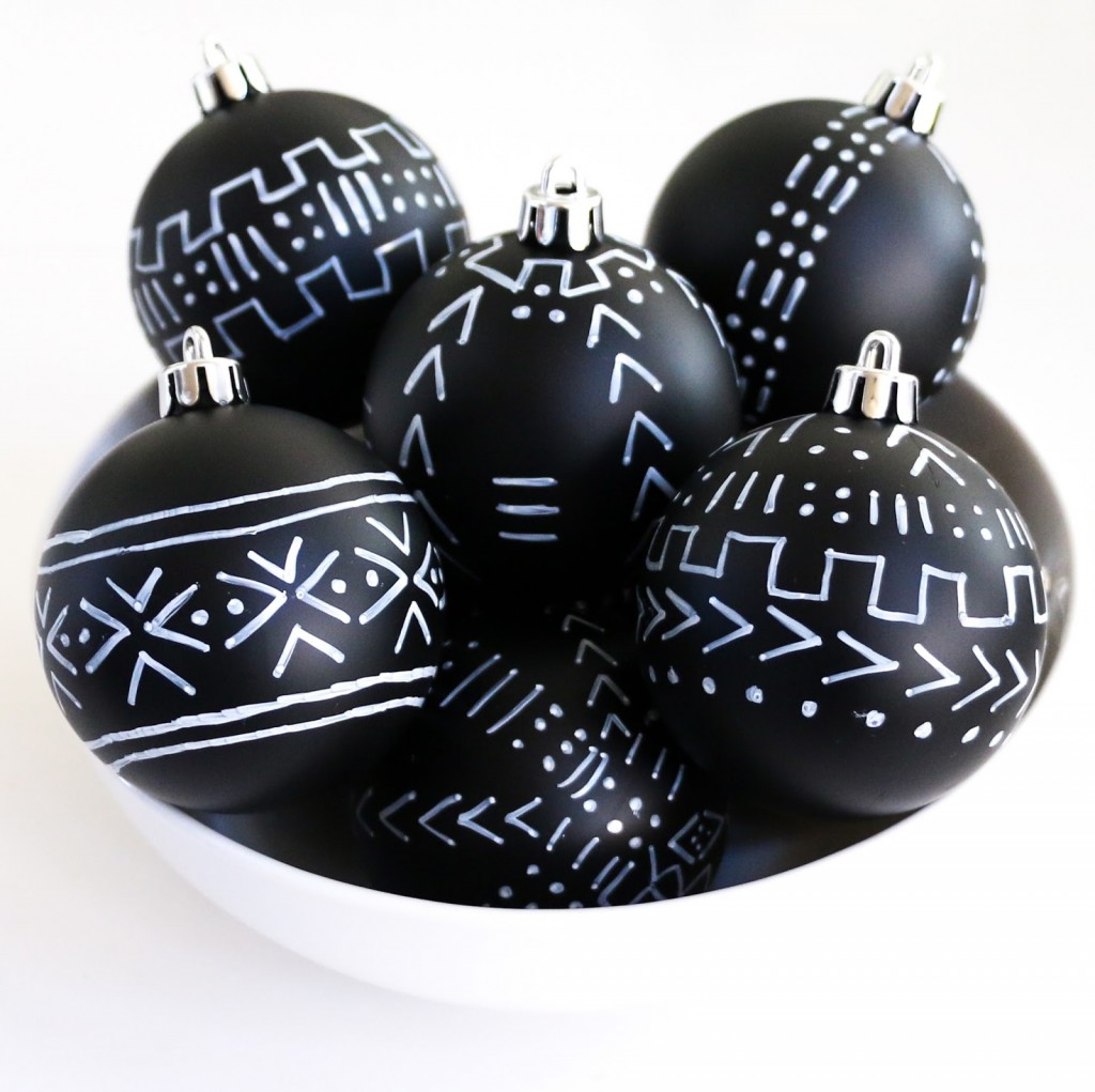 Mud Cloth Ornaments - bowl