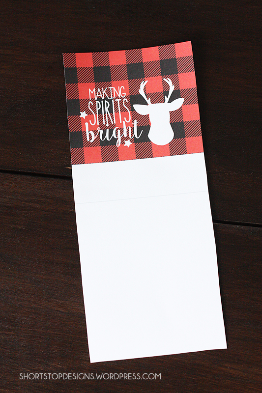 Buffalo Check Treat Bags For Christmas. Free printable Christmas bags. Love them!! 