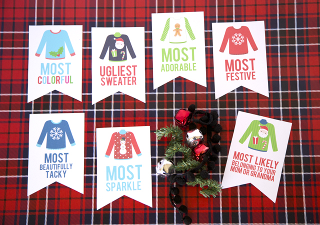 Ugly sweater contest awards sale