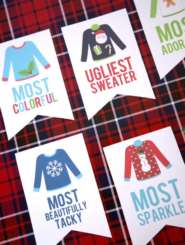 Ugly hot sale sweater printable