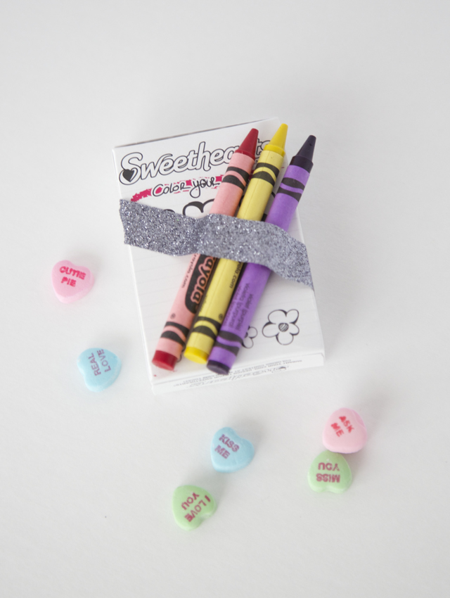 Colorful Crayon Valentine – The CentsAble Shoppin