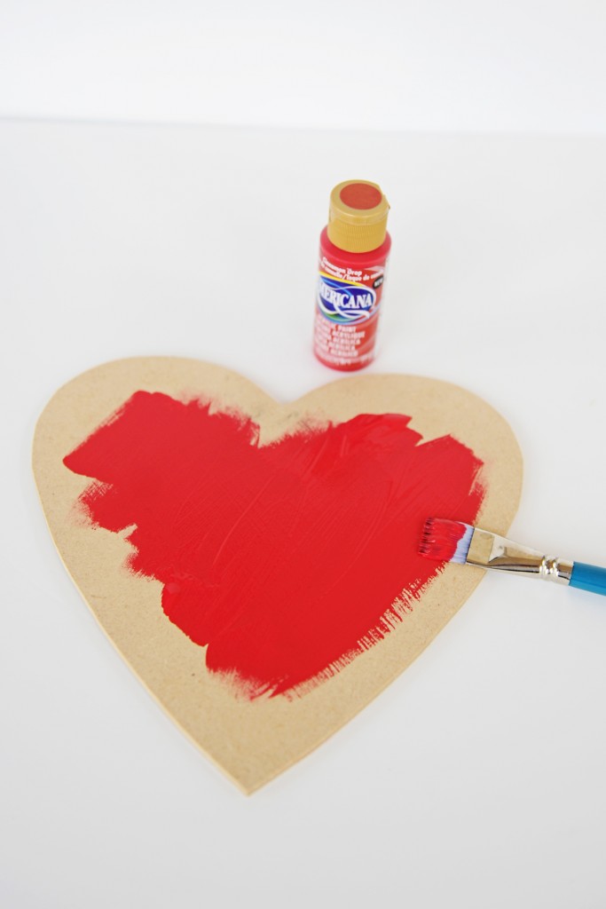 Valentine's Day Button Heart | Valentine's Day Craft Ideas