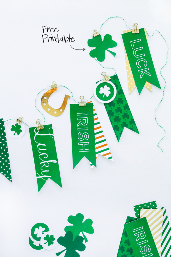 Free St. Patrick's Day Printables! Eighteen25