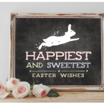 Free Printable Easter Wishes Art