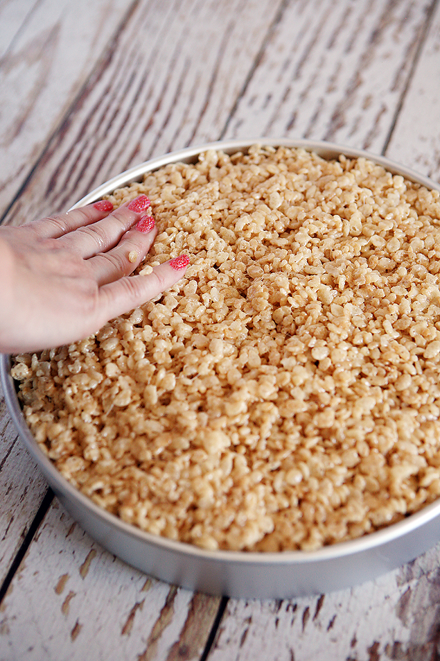 Decadent Chocolate Rice Krispie Crunch Cake Recipe — Bite Me More