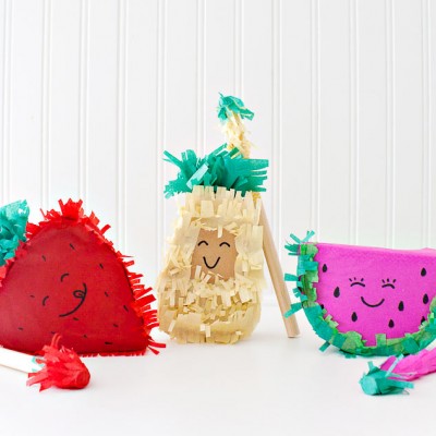 DIY Fruit Piñatas