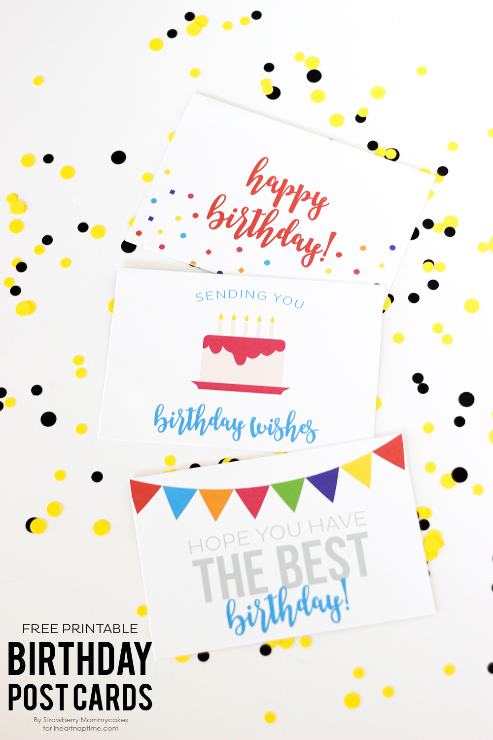 Free Birthday Printables - Eighteen25