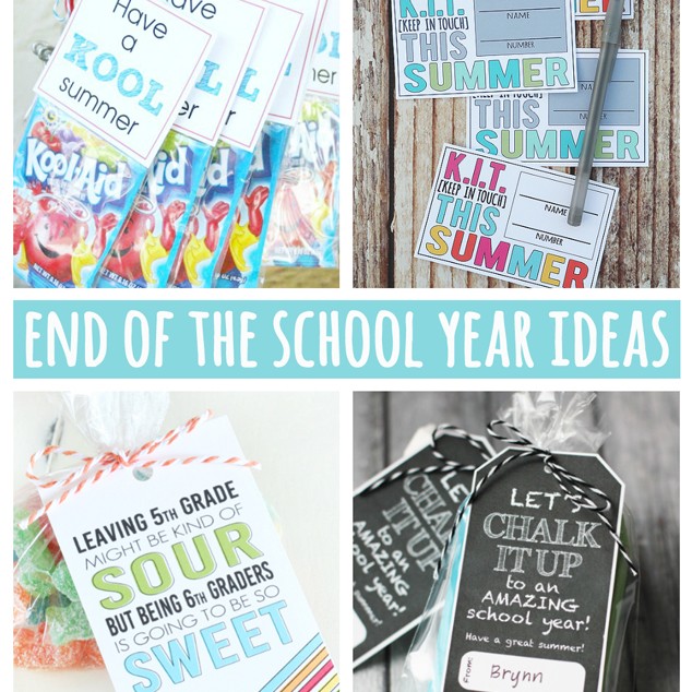 End Of The School Year Ideas - Eighteen25