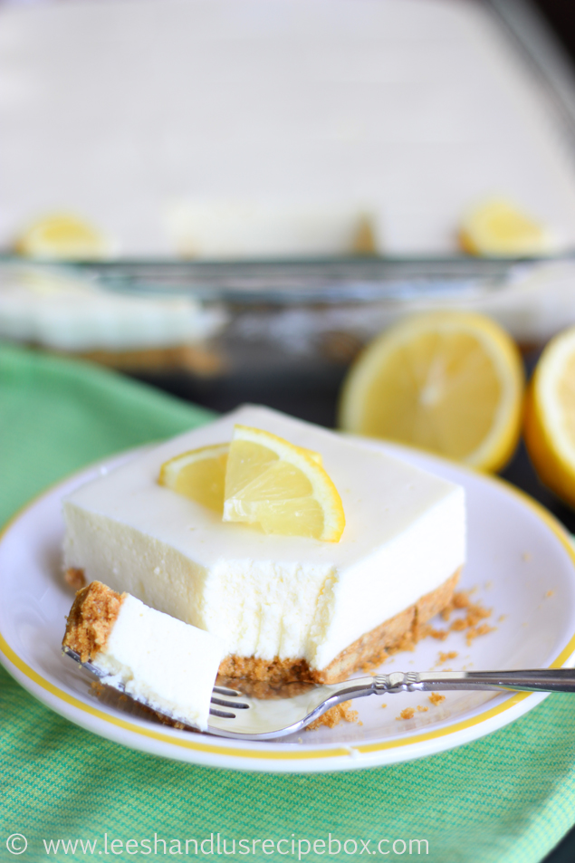 No Bake Summer Desserts | Lemon Cheesecake
