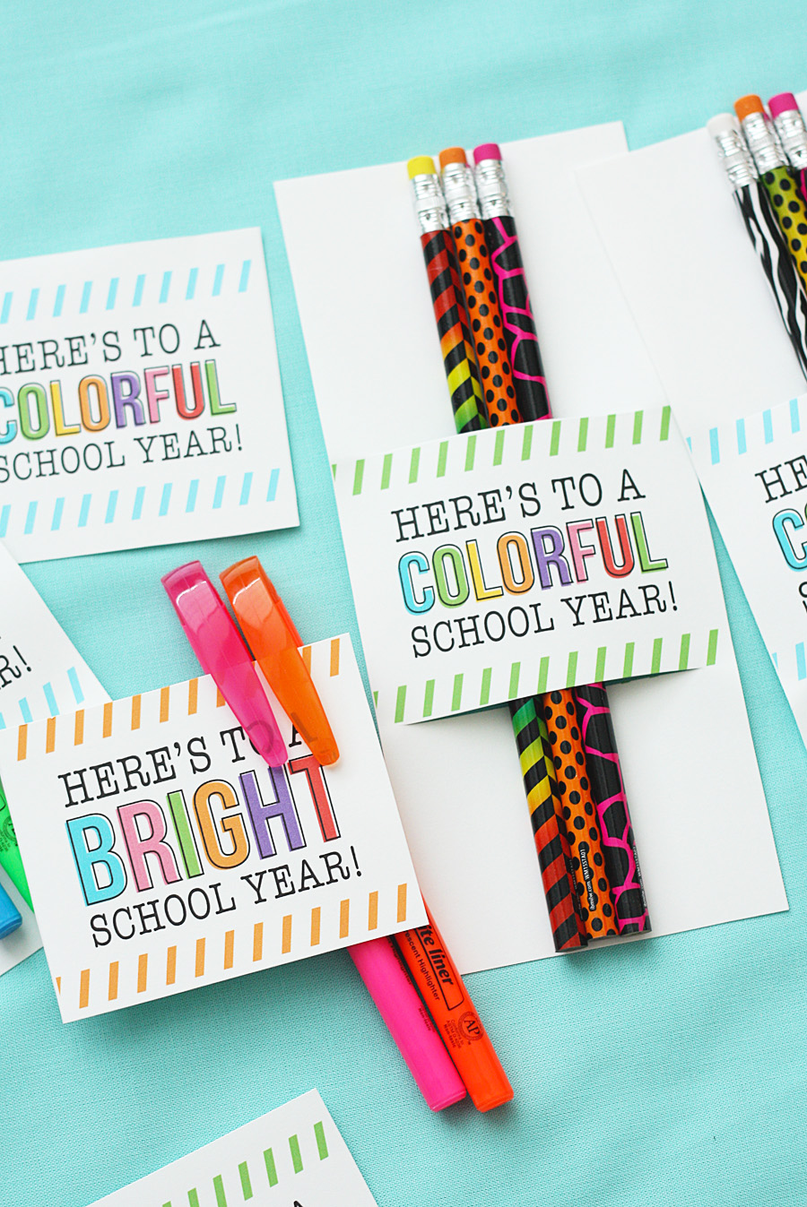 Here's To A Colorful School Year | Back To School Gifts
