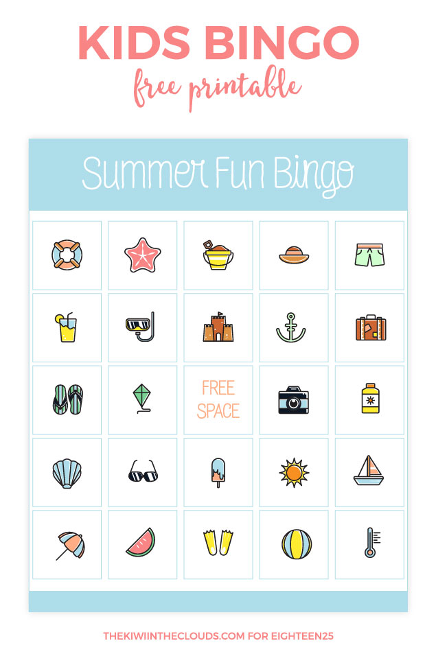 Free Printable Bingo For Kids