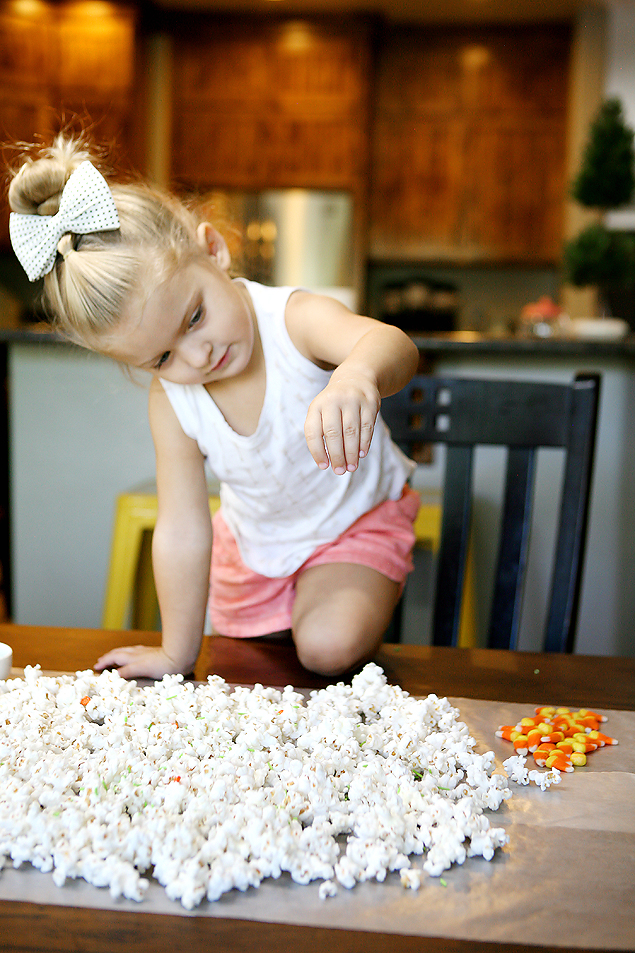 White Chocolate Candy Corn Popcorn Eighteen25