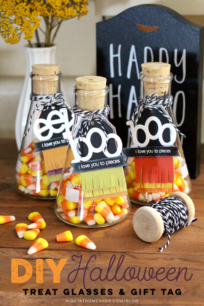 DIY Halloween | Treat Glasses and Gift Tags