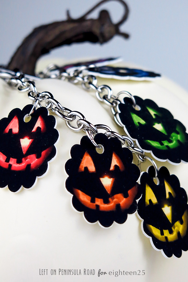 Halloween Shrink Plastic Jewelry | Halloween Crafts