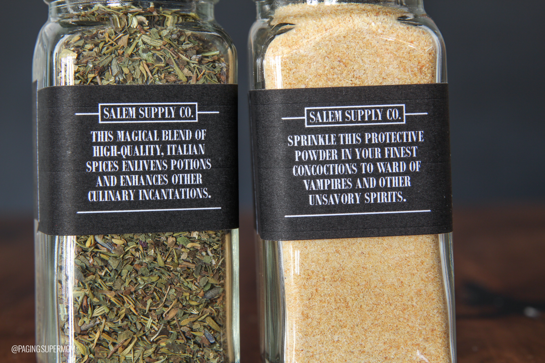 Spice Jar Label Template, Printable Seasoning Stickers, DIY Herbs