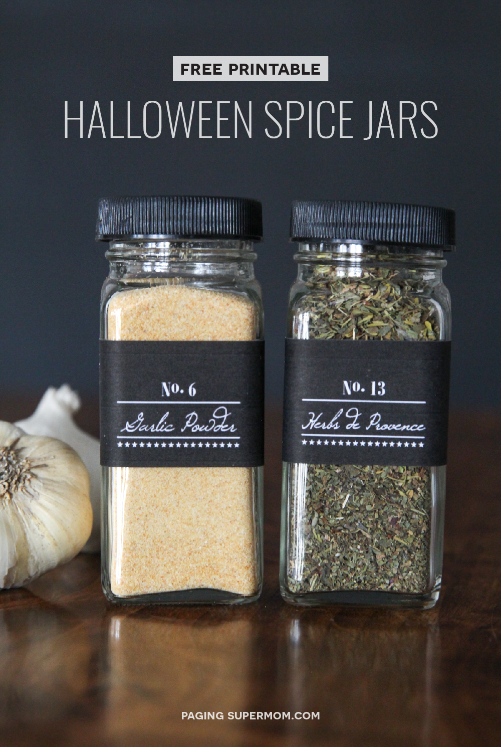 diy project ideas halloween spice jar lables