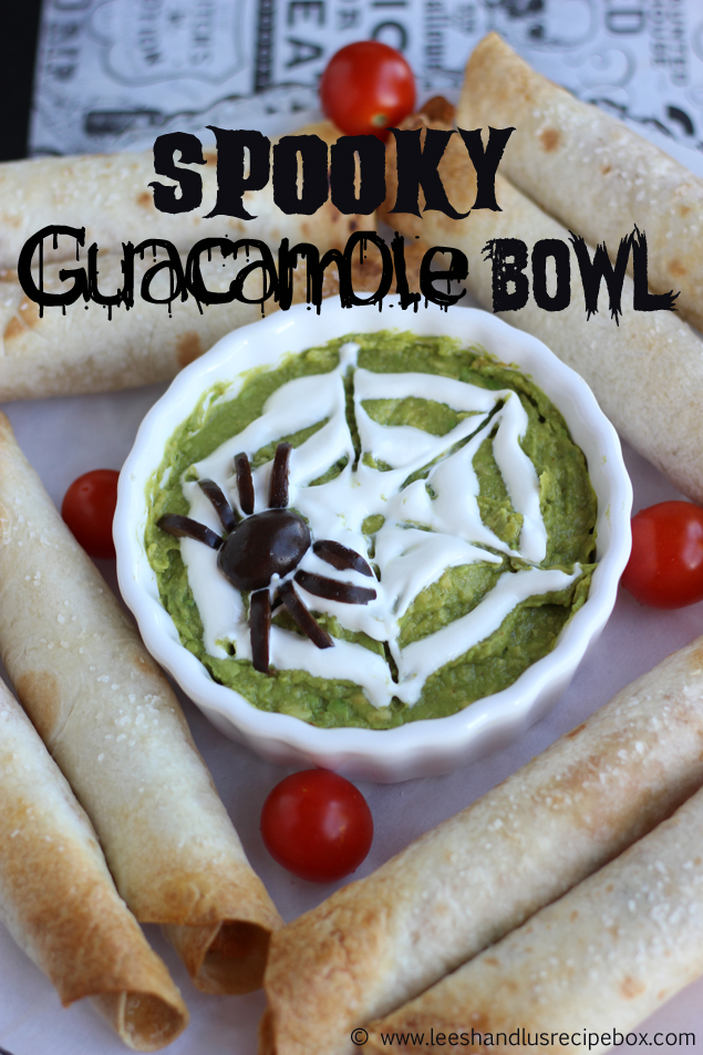 Halloween Party Food | Spooky Guacamole Bowl
