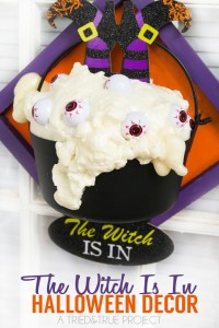 The Witch Is In Halloween Decor  Eighteen25