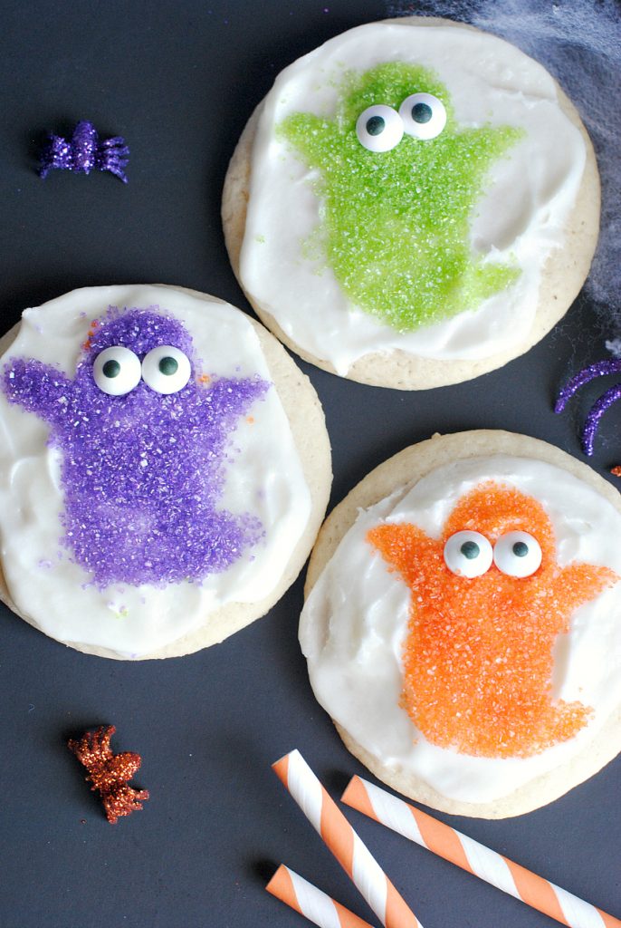 Halloween Sprinkle Cookies