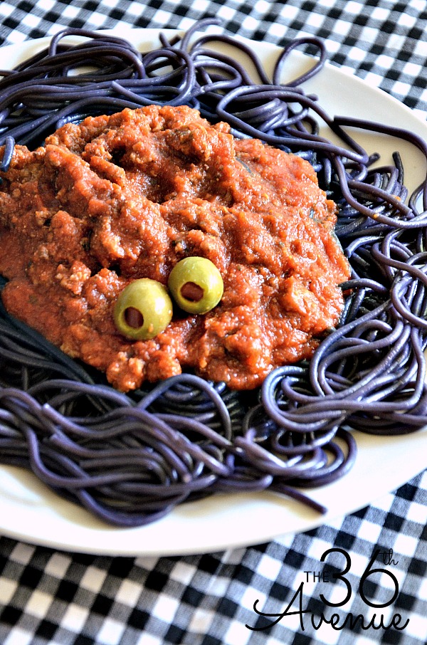 Halloween Spaghetti 
