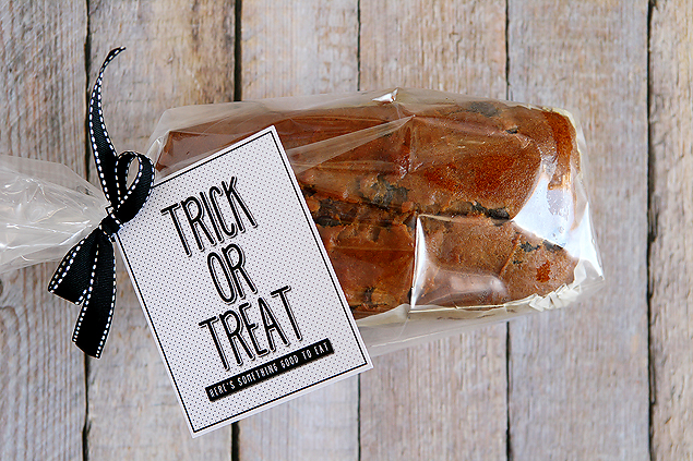 Trick or Treat - Here's Something Good To Eat | Free Printable Halloween Tags