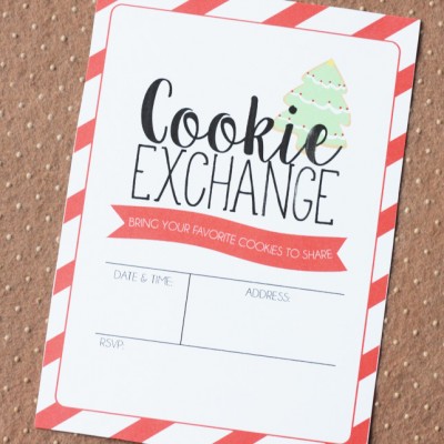 Cookie Exchange Invitation