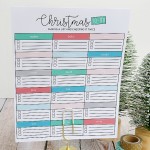 Printable Christmas To Do List