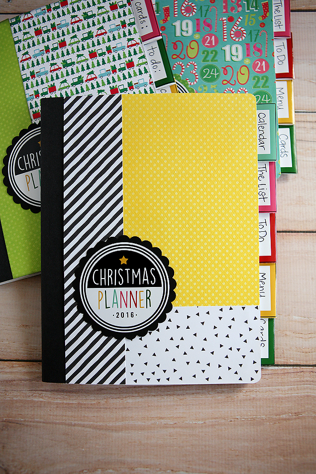 Make your own Christmas Planner using a composition notebook | Christmas Crafts and Printables