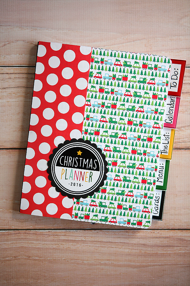 Make your own Christmas Planners using a composition notebook | Christmas Crafts and Printables