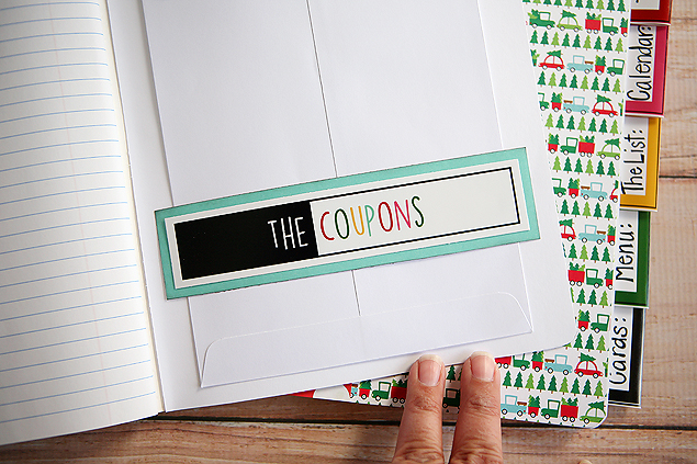 Make your own Christmas Planner using a composition notebook | Christmas Crafts and Printables