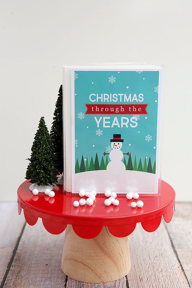 Christmas Through The Years Album | Free Christmas Printables
