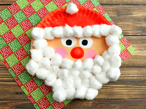 Christmas Paper Plate Crafts for Kids - Kidpid