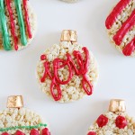 Rice Krispies Treat Christmas Ornaments