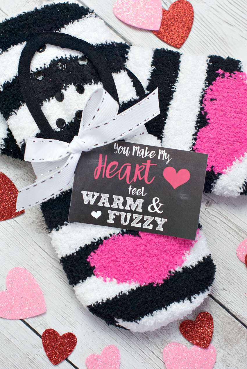 You Make My Heart Feel Warm & Fuzzy Valentine | Valentine Gift Ideas