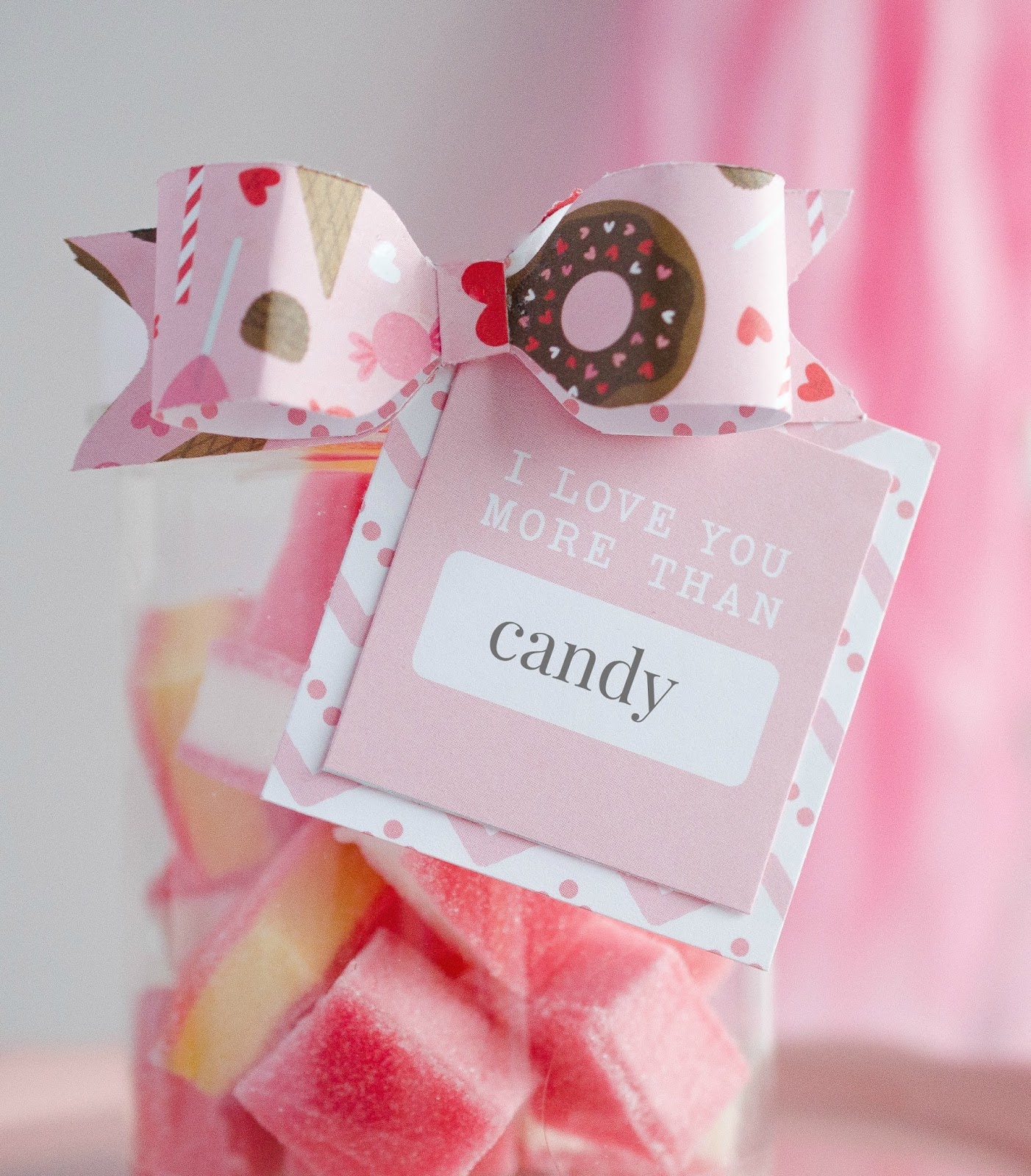 Sweet Valentine Gift Ideas | I Love You More Than Candy