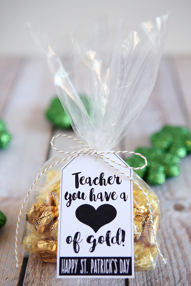 Teacher You Have A Heart Of Gold | St. Patrick's Day Teacher Gift