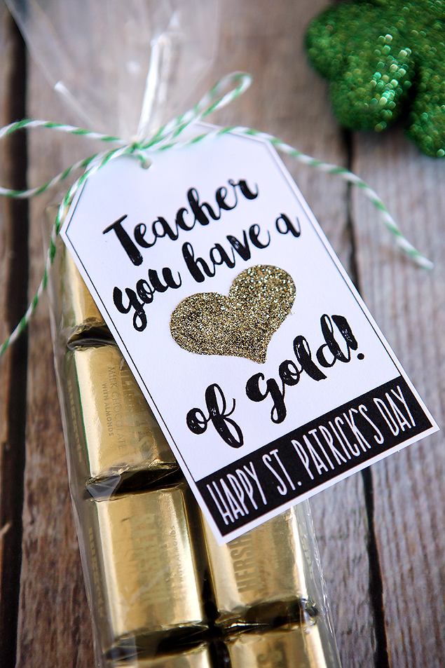 Teacher You Have A Heart Of Gold | St. Patrick's Day Teacher Gift