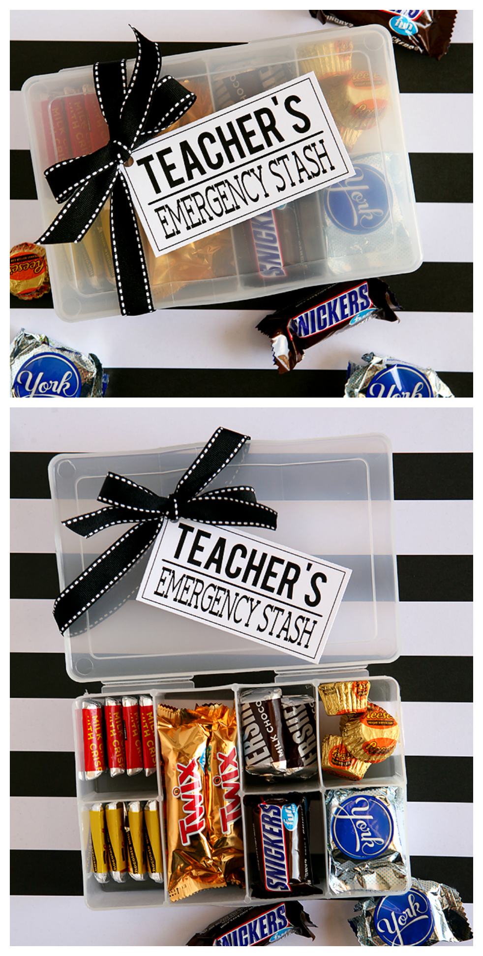 Simple Teacher Appreciation Gifts Ice Tea Tags - Staying Close To Home