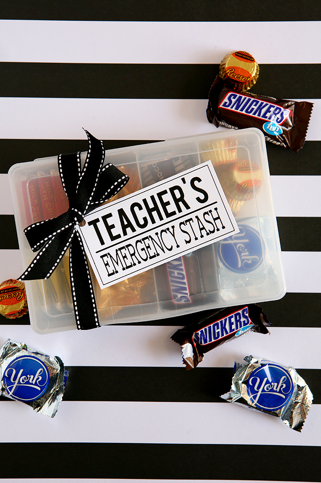 Simple Teacher Appreciation Gifts Ice Tea Tags - Staying Close To Home