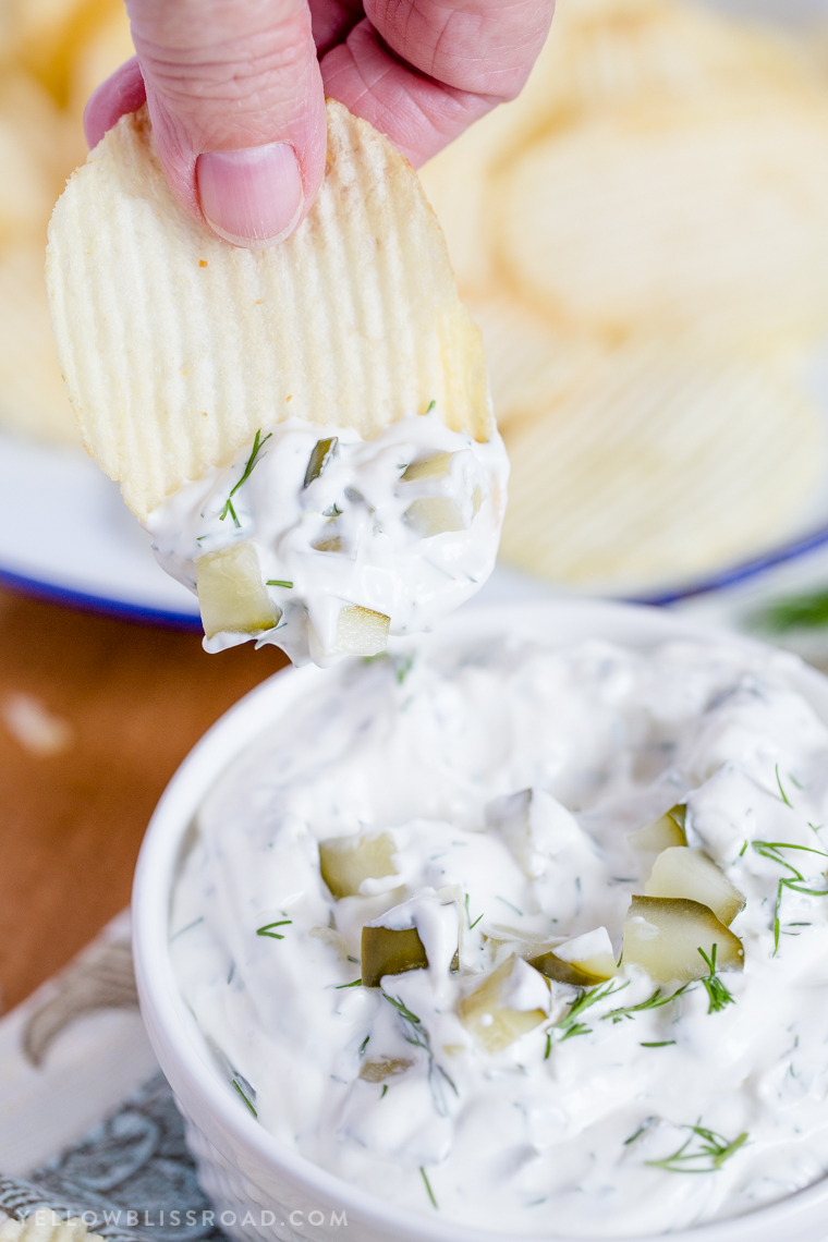 DILL PICKLE RANCH DIP from Yellow Bliss Road