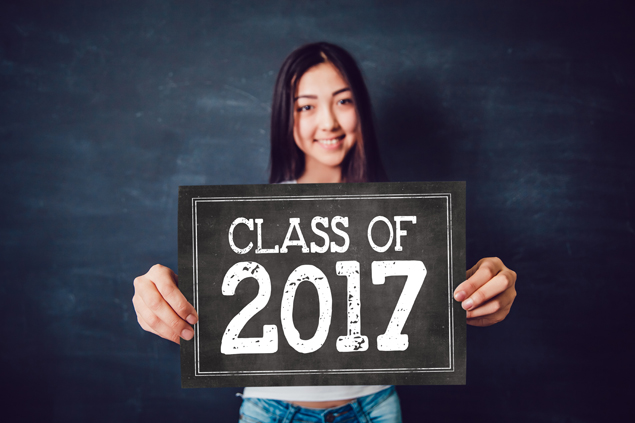 Class of 2017 Free Print | Graduation decoration and works great for a graduation photo prop